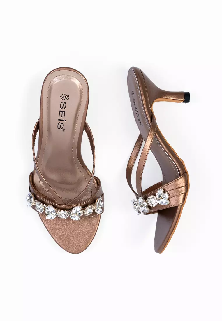 SEIS Clovis Sandal Pesta Wanita | Wedding Heels 7 cm