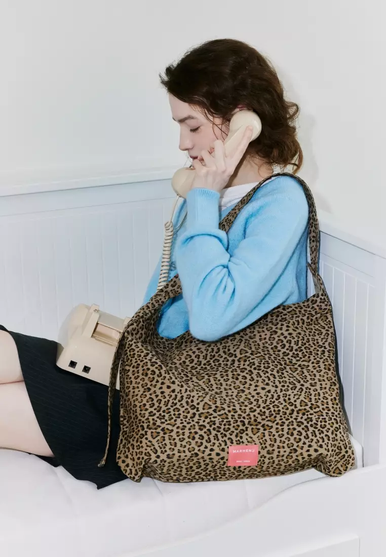 JEMMA Canvas Crossbody Bag Brown
