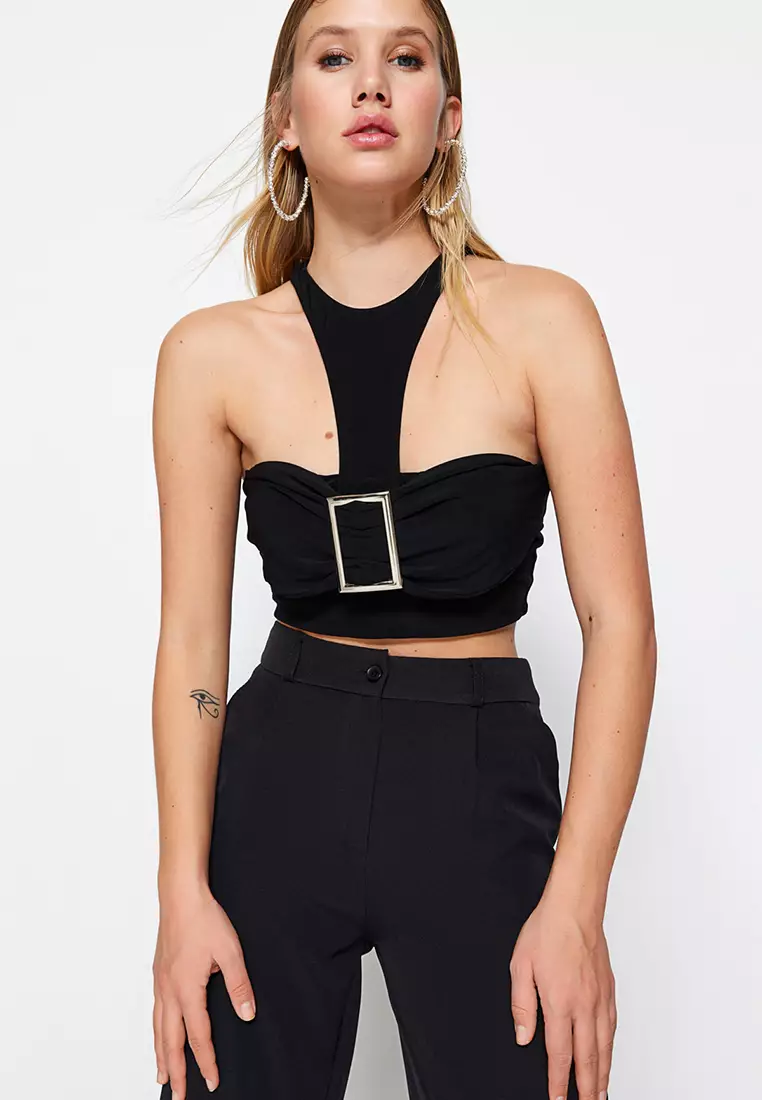 Gathered Crop Top
