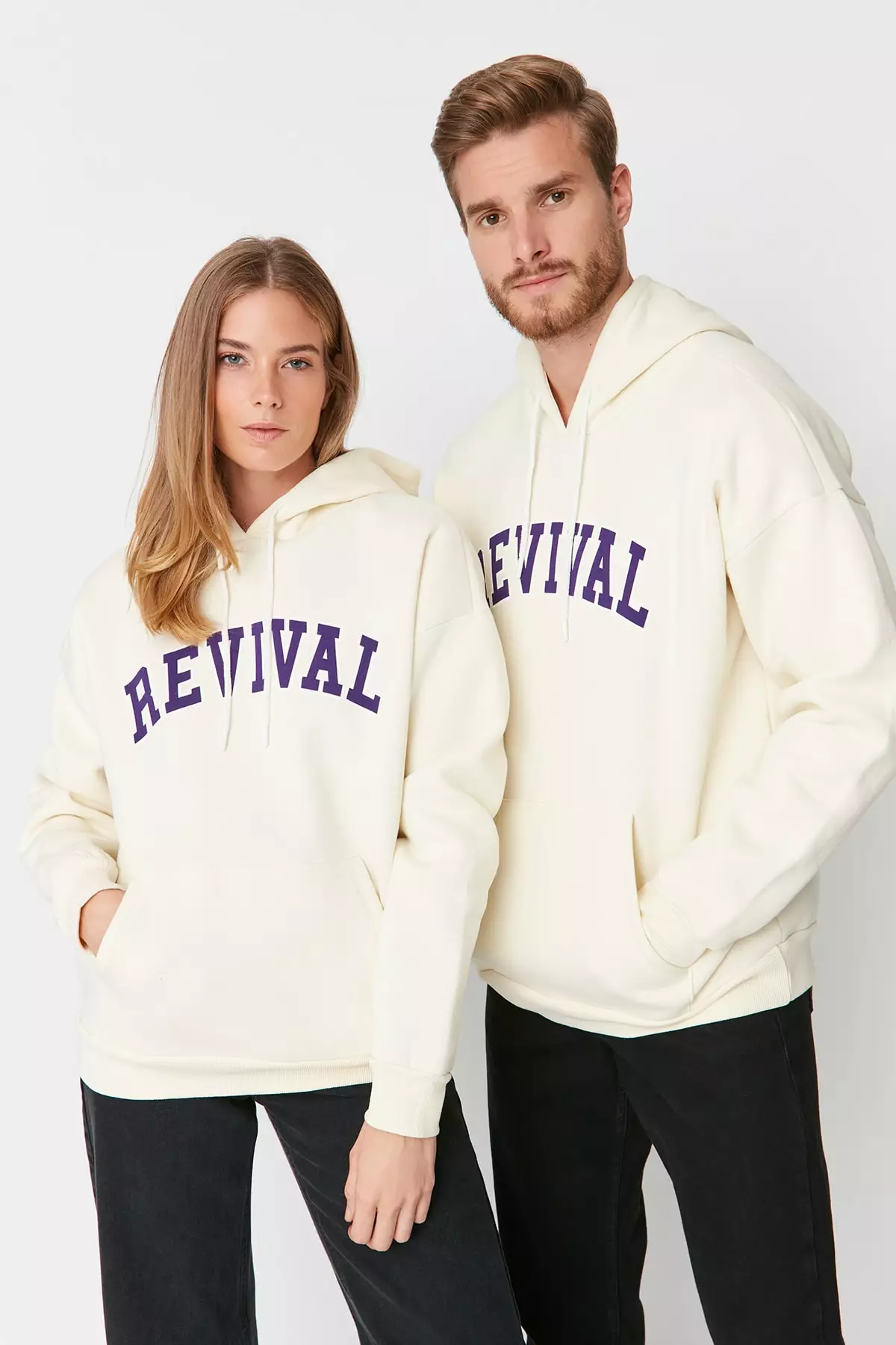 Oversize/Wide-Cut Hoodie