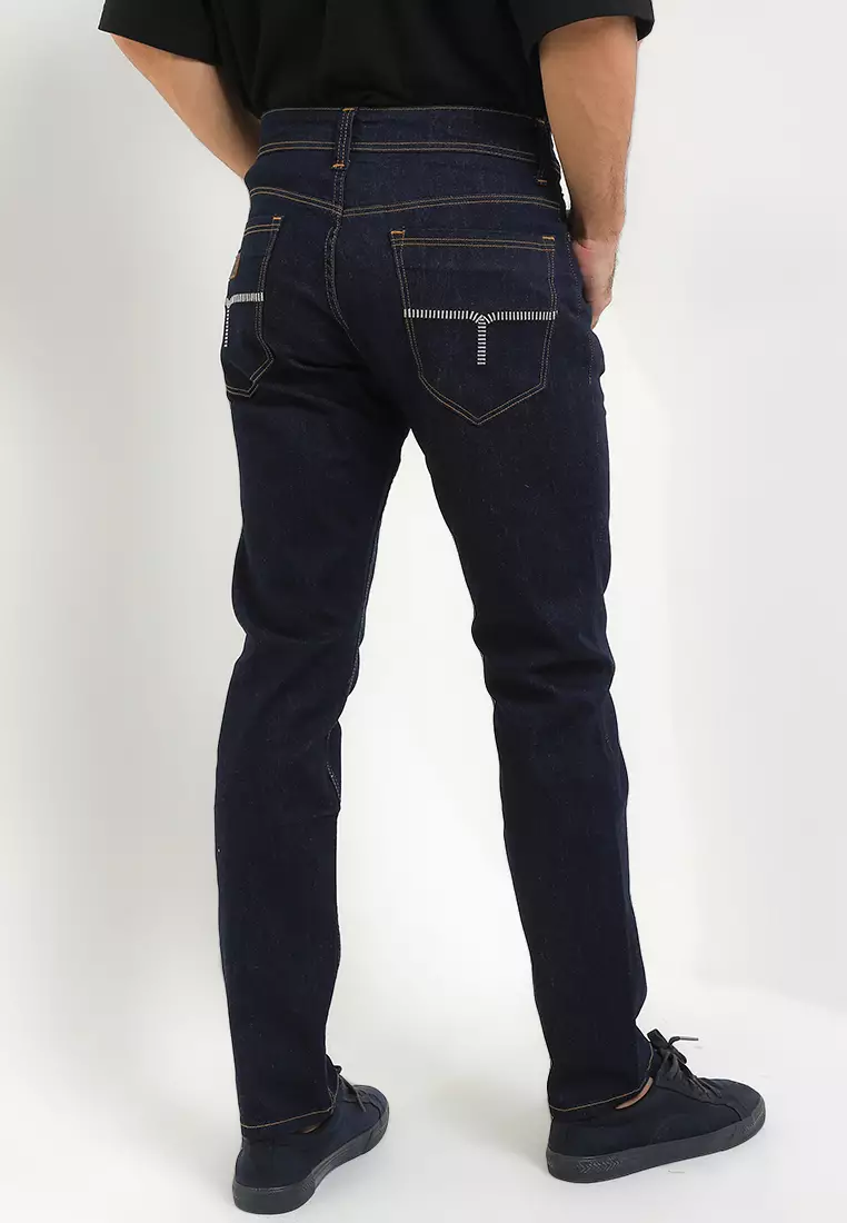 Slim Stretch Fit Denim Pants SLS119A