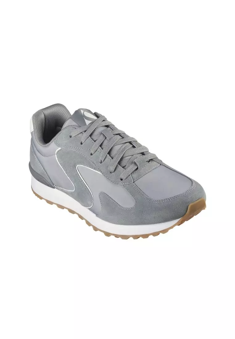 Discount on Skechers  shoes - SKU: Skechers Mens Mesh And Suede Big "S" Lace Up Fashion Sneaker