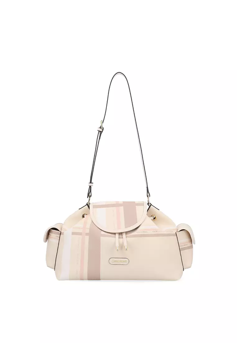 Buy Carlo Rino Matrix Series Cargo Bag M - Beige 2026 Online | ZALORA ...