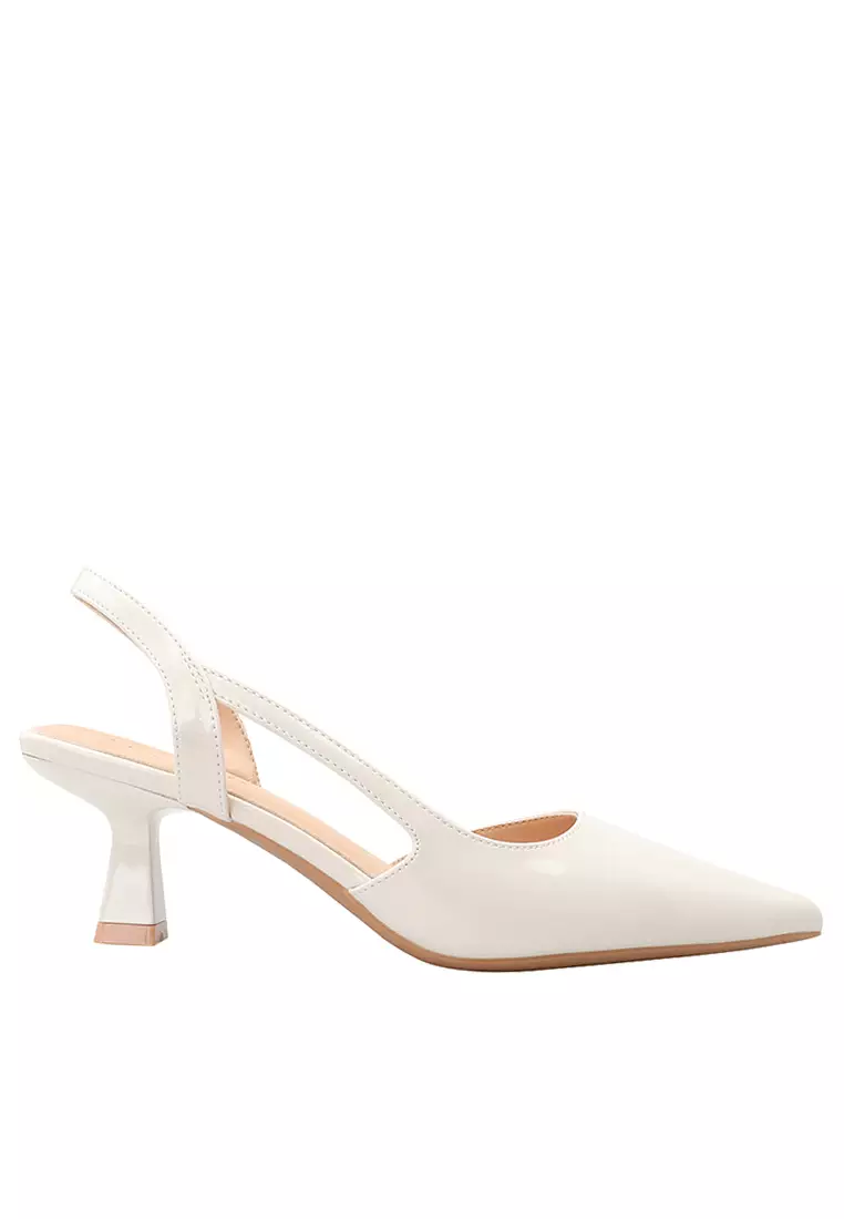 Discount on Twenty Eight Shoes  shoes - SKU: 6.5CM Pointed Hollowed Slingback Heel TE7246-5