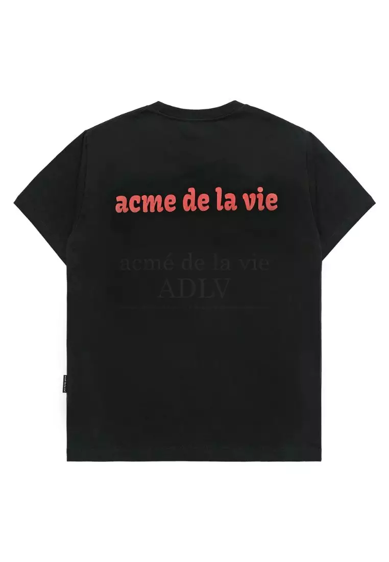 Jual Acme De La Vie Scream Boy Lettering Baby Face Short