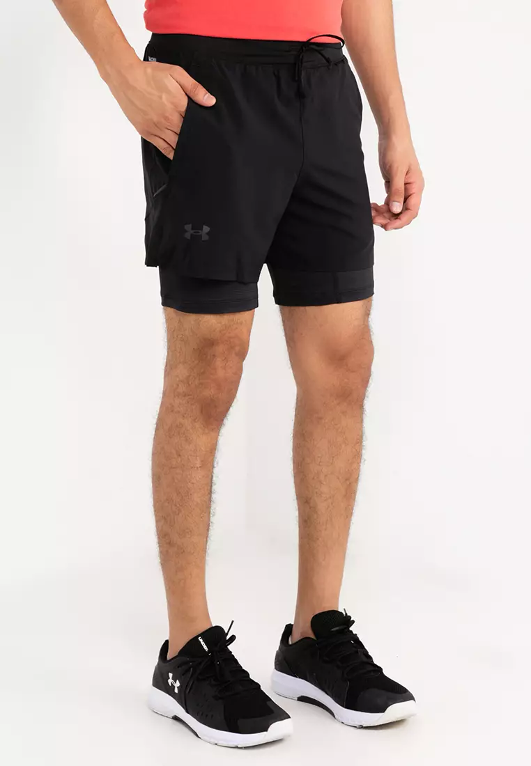 Buy Under Armour Launch Elite 2-In-1 5 Inch Shorts Online