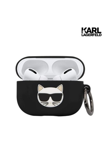 KARL LAGERFELD black Case Airpods Pro Karl Lagerfeld Choupette Silicone - Black 3BA6BES6E85054GS_1