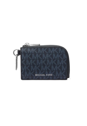 michael kors navy wallet