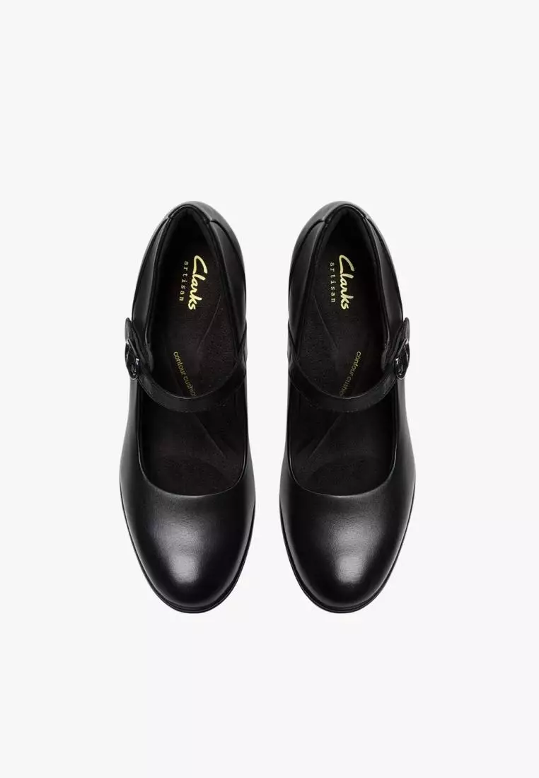 Jual CLARKS Clarks Womens Shaya Jane - Black Original 2026 | ZALORA ...