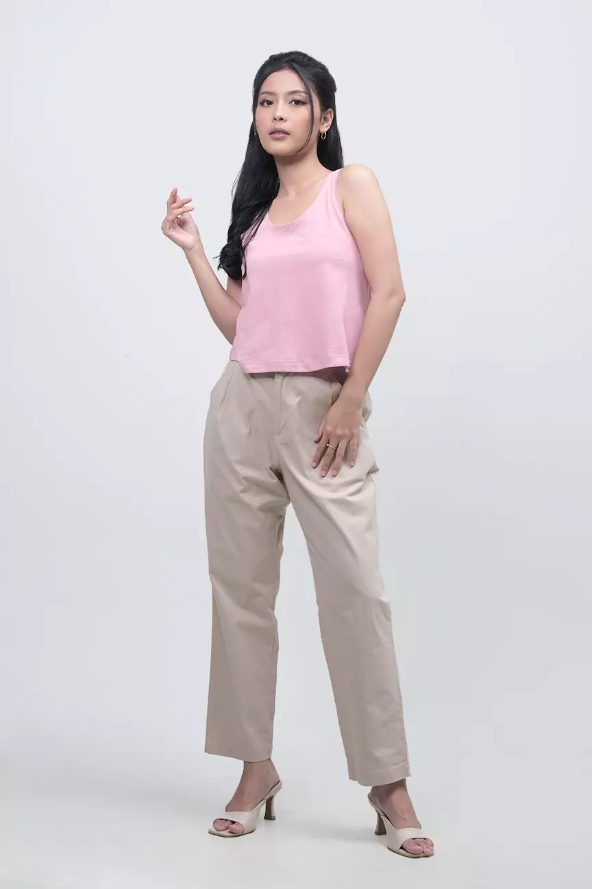 Tanktop Wanita Lovisa Pink