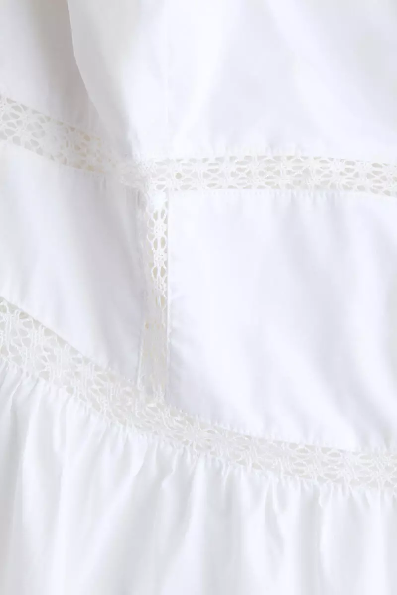 Tie-strap cotton dress