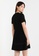 G2000 black Contrast Colour Stitch Dress In Ponte 4B2DFAA552716EGS_2