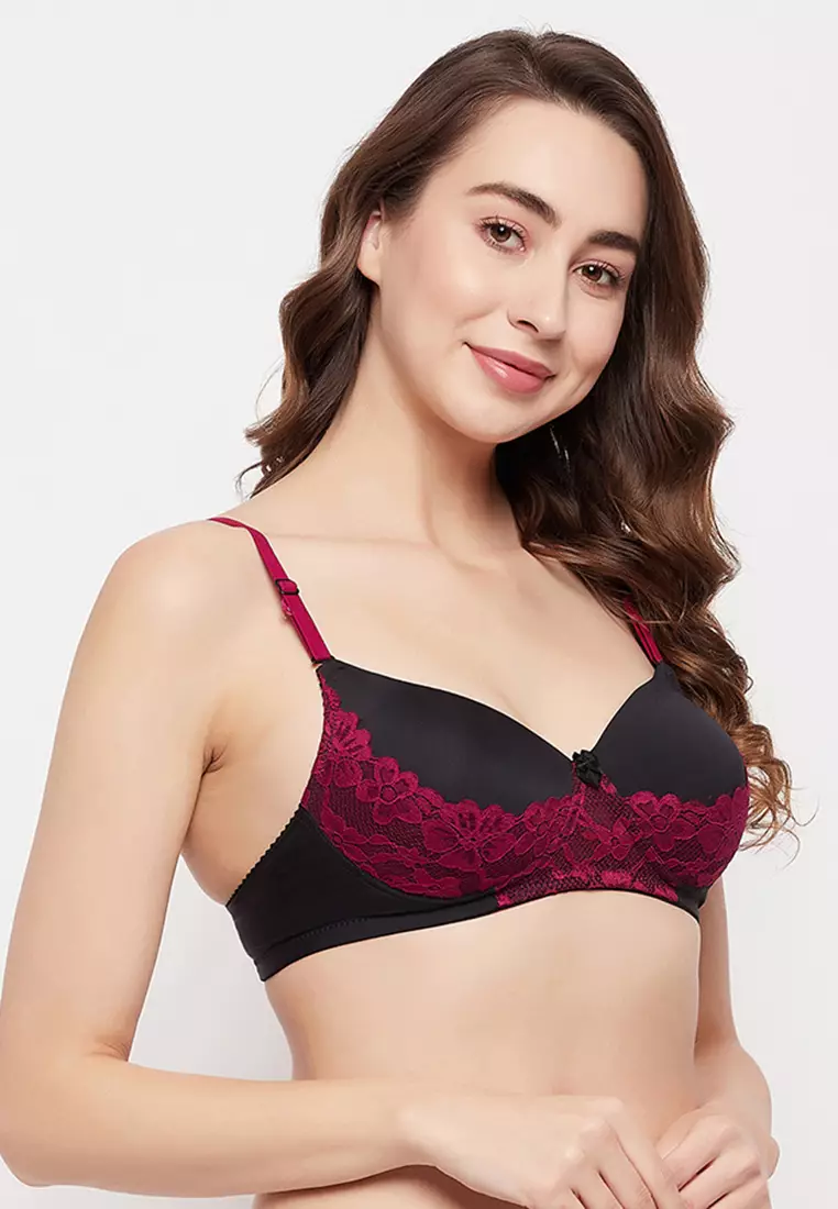 Padded Non-Wired Multiway Bra in Black
