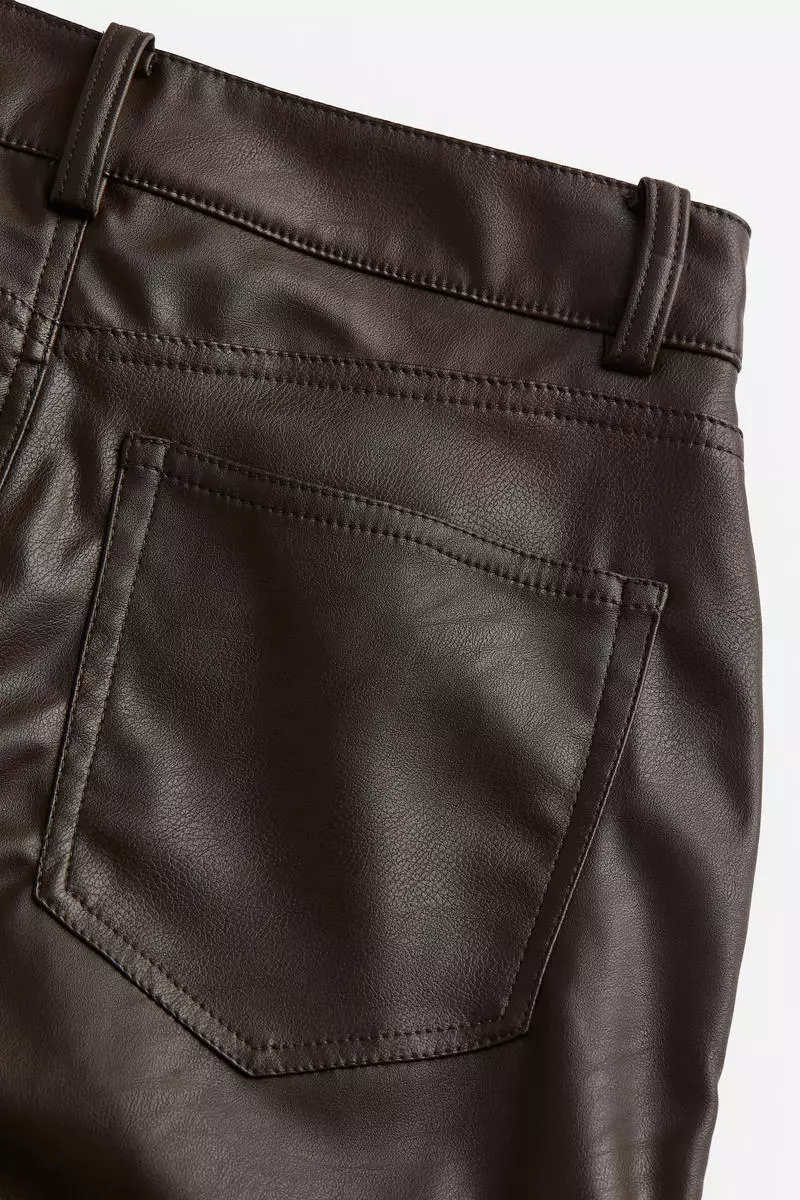 Coated trousers