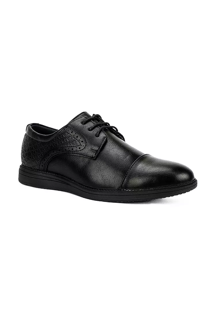 Discount on Mario D' boro Runway  shoes - SKU: Men's Casual Oxford Mw 24214 Black C45