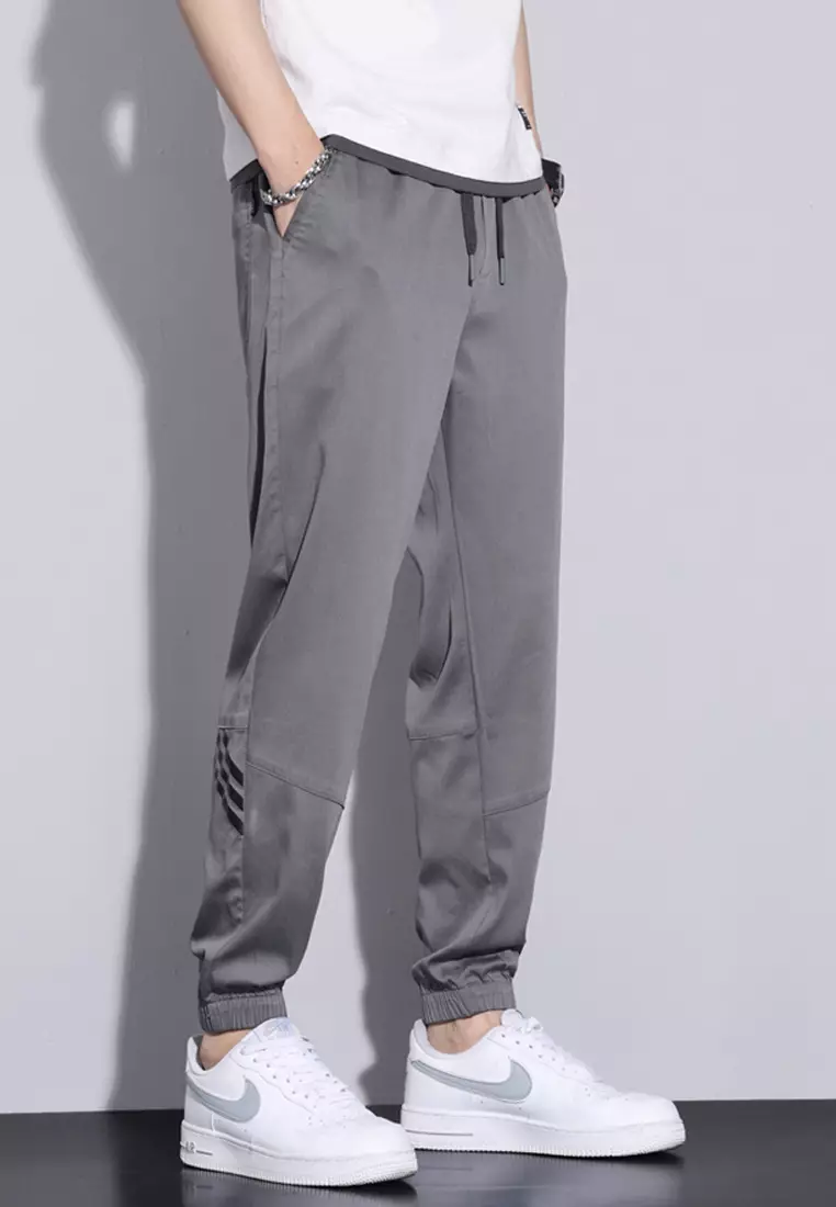 Drawstring Slim Jogger Pants