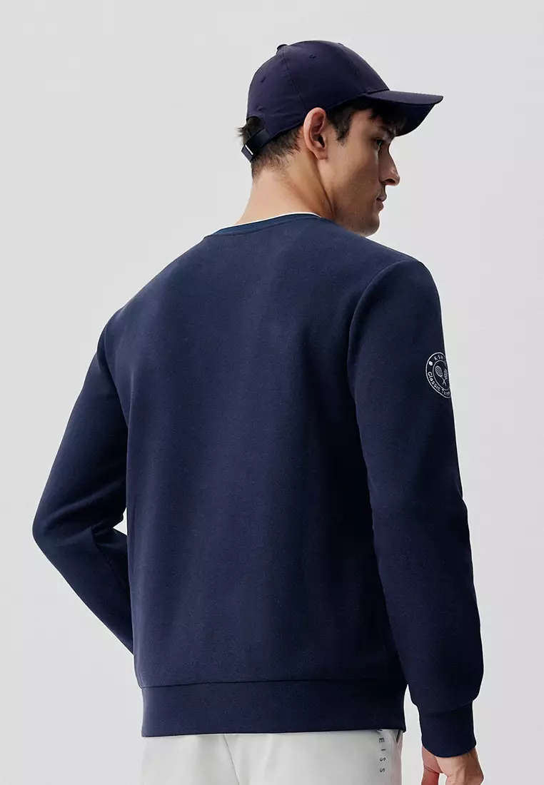 男裝刺繡 K-SWISS LOGO 衛衣