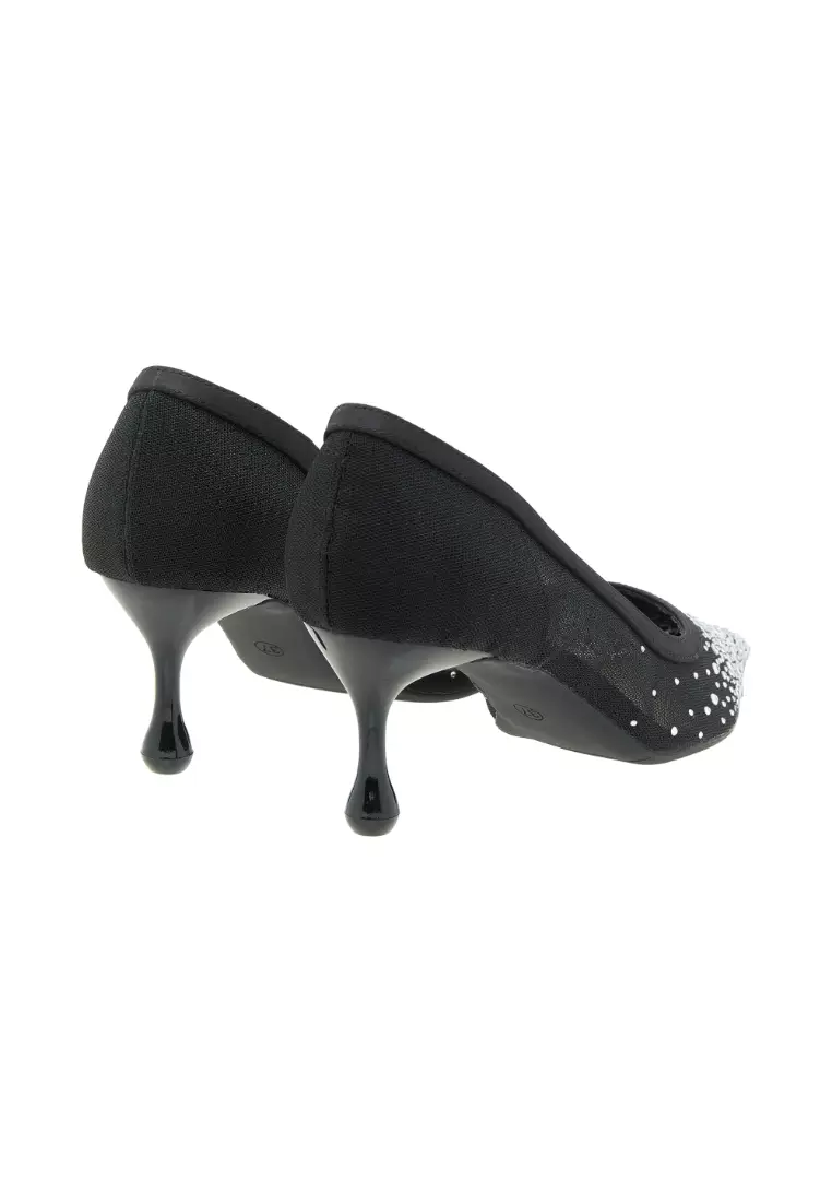 Fanta Heels Ladies Women Shoes (Black)