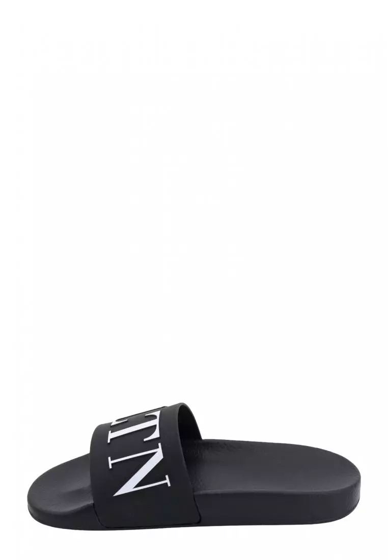 Valentino rubber online slides