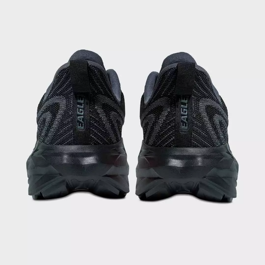 Eagle Sepatu Sneakers Lifestyle Solace - HITAM/HITAM