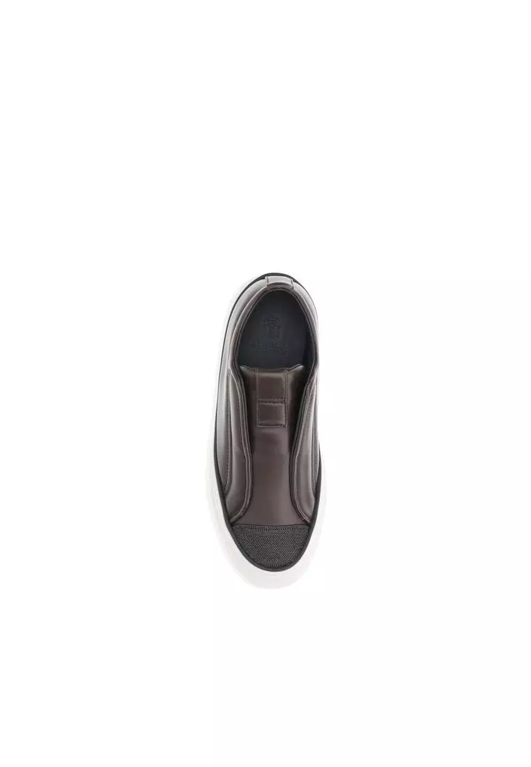 Brunello Cucinelli Slip-on Sneakers with Shiny Jewel 2025