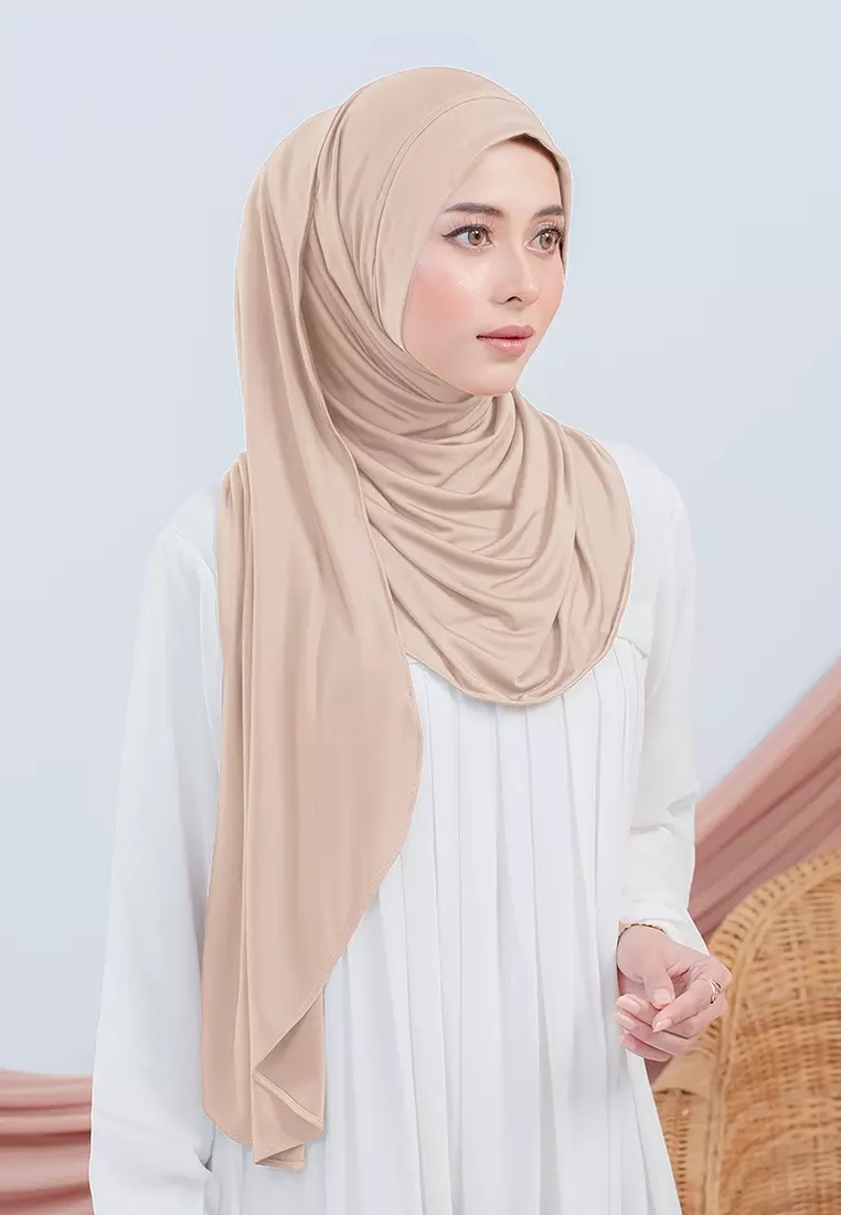 HIJAB INSTAN FAYZA - CARAMEL