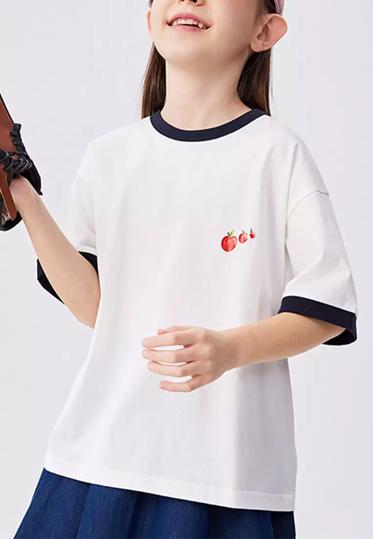马拉丁女短袖T恤白色夏季T恤