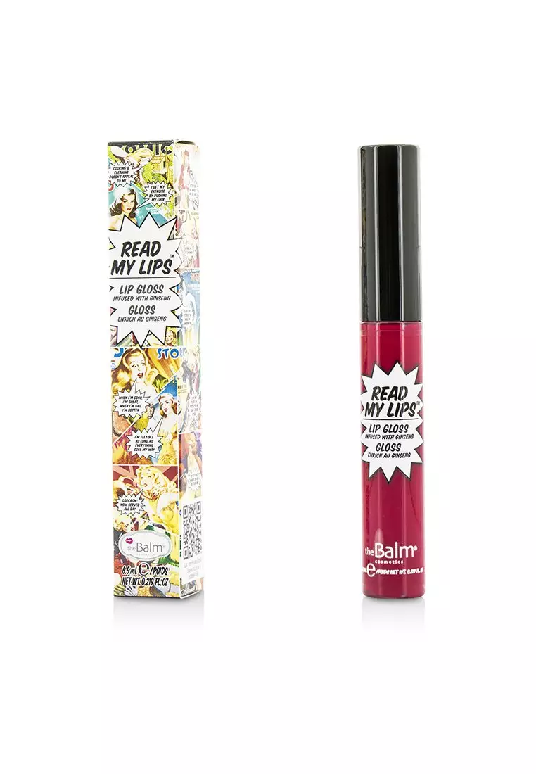 Discount on Thebalm  shoes - SKU: Thebalm - Read My Lips (Lip Gloss Infused With Ginseng) - #hubba Hubba! 6.5ml/0.219oz