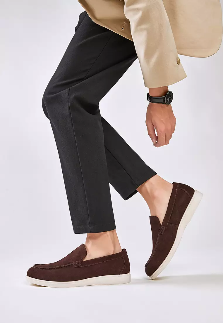 Cow Suede Loafers KB8848-1