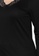 Vero Moda black Plus Size Celine Long Sleeves V-Neck Top 99703AAC640A76GS_2