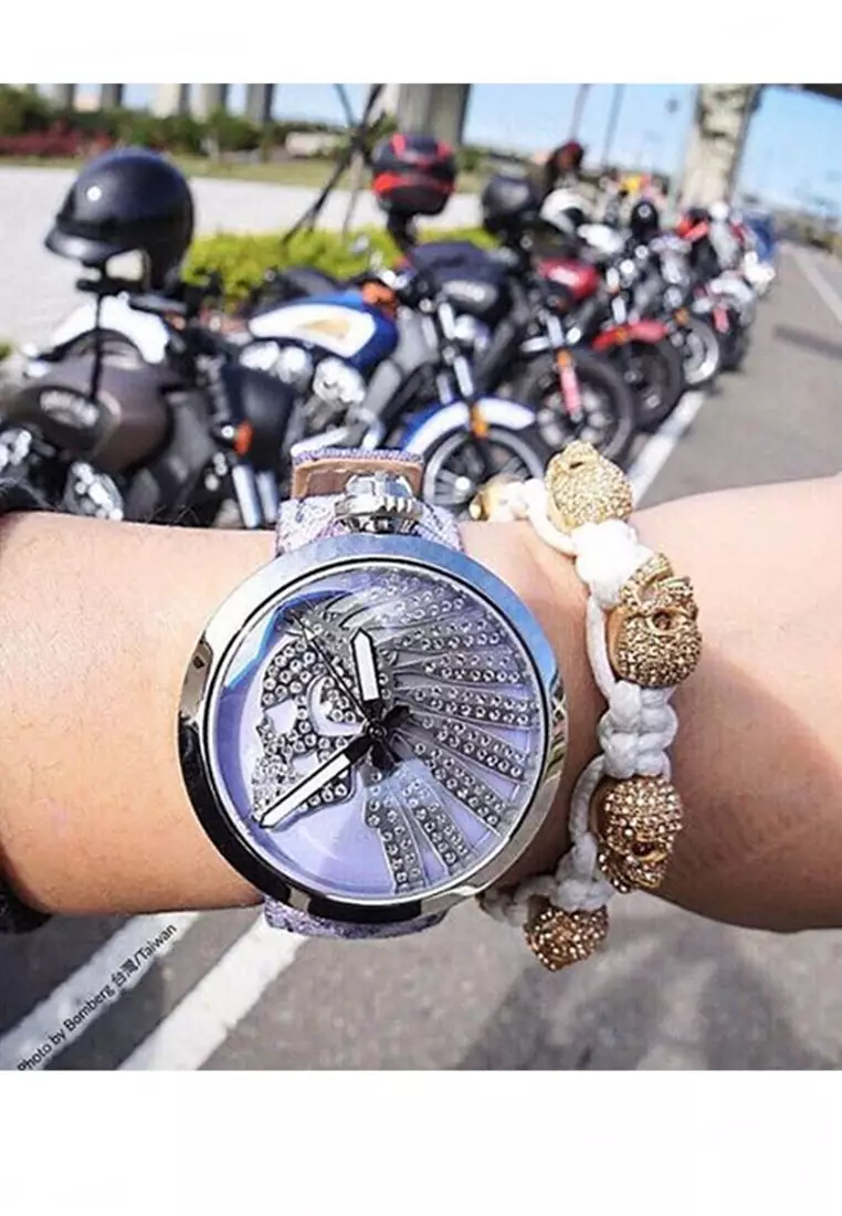 1968 Indian Skull Blue 40mm RS40H3SS.144.3