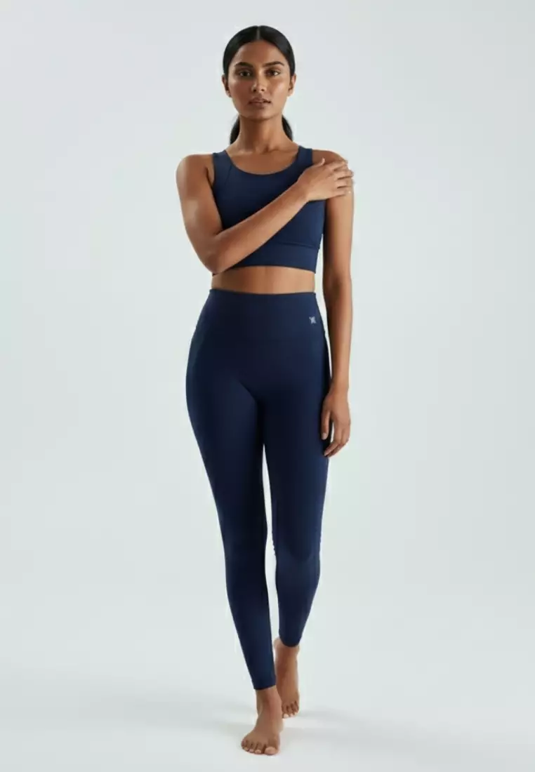 Kayla High Support Sports Bra – Tummy Control Non-Removable Padding Slim Fit Gym & Yoga Wear