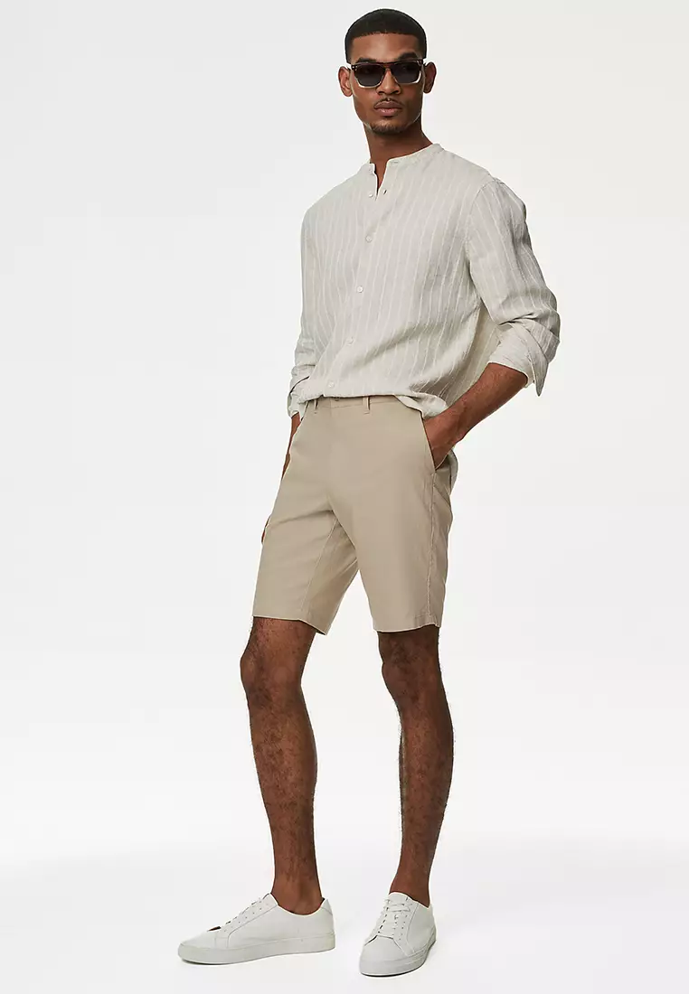 Linen Rich Chino Shorts