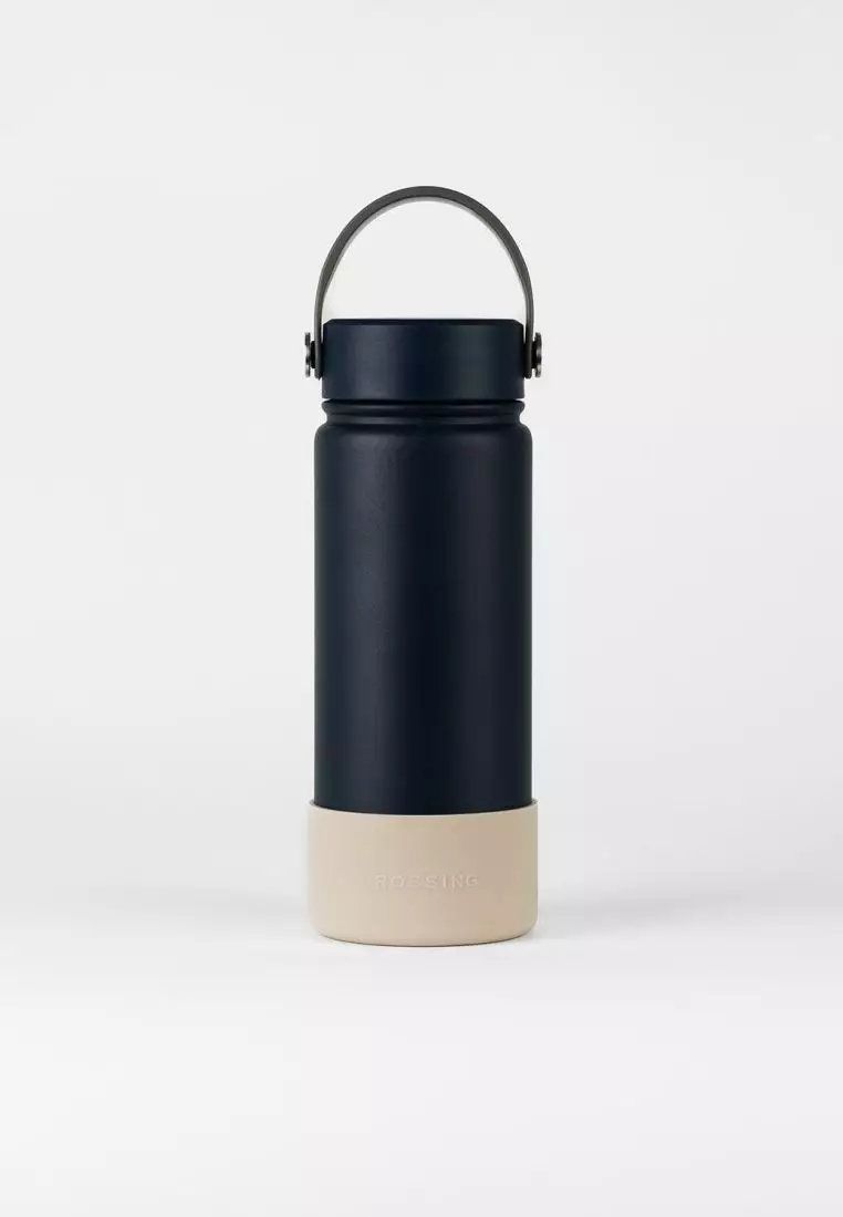 Crossing Silicone Water Bottle Boot - Fits Diameter 7-7.5cm (550ml) Blistered Pack - Beige