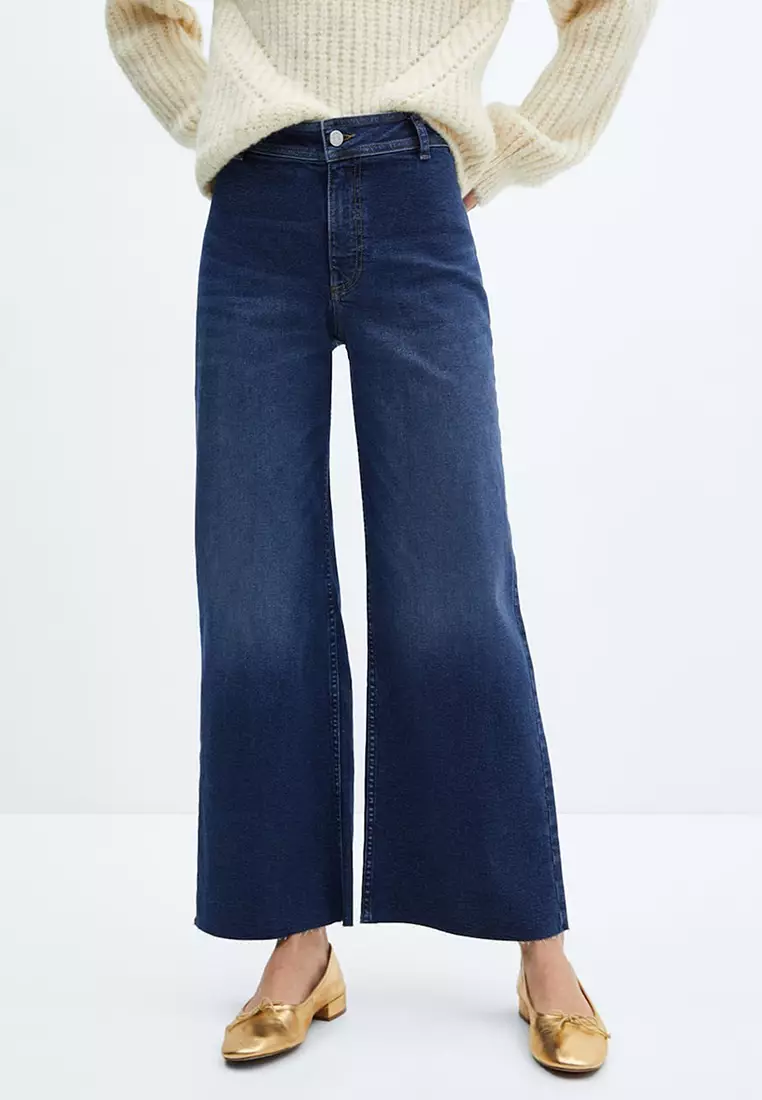 Jeans on sale culotte mango