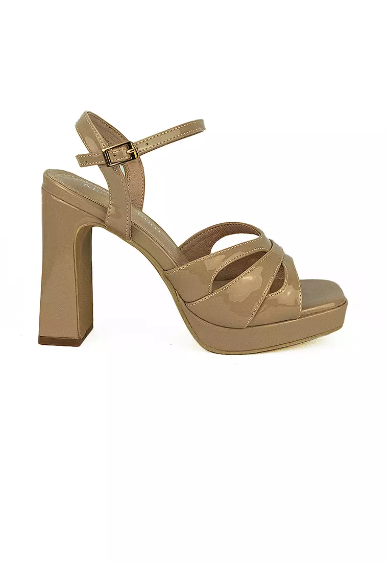Discount on Mario D' boro Runway  shoes - SKU: Women's Heeled Sandals LW 24686 Beige C31