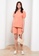 LC WAIKIKI pink and orange Muslin Fabric Maternity Shorts 3270AAA4CF8B9DGS_3