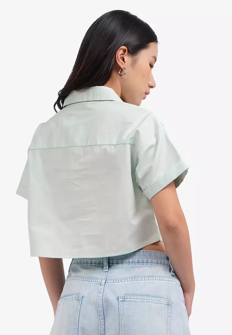 Half Placket Button Up Shirt