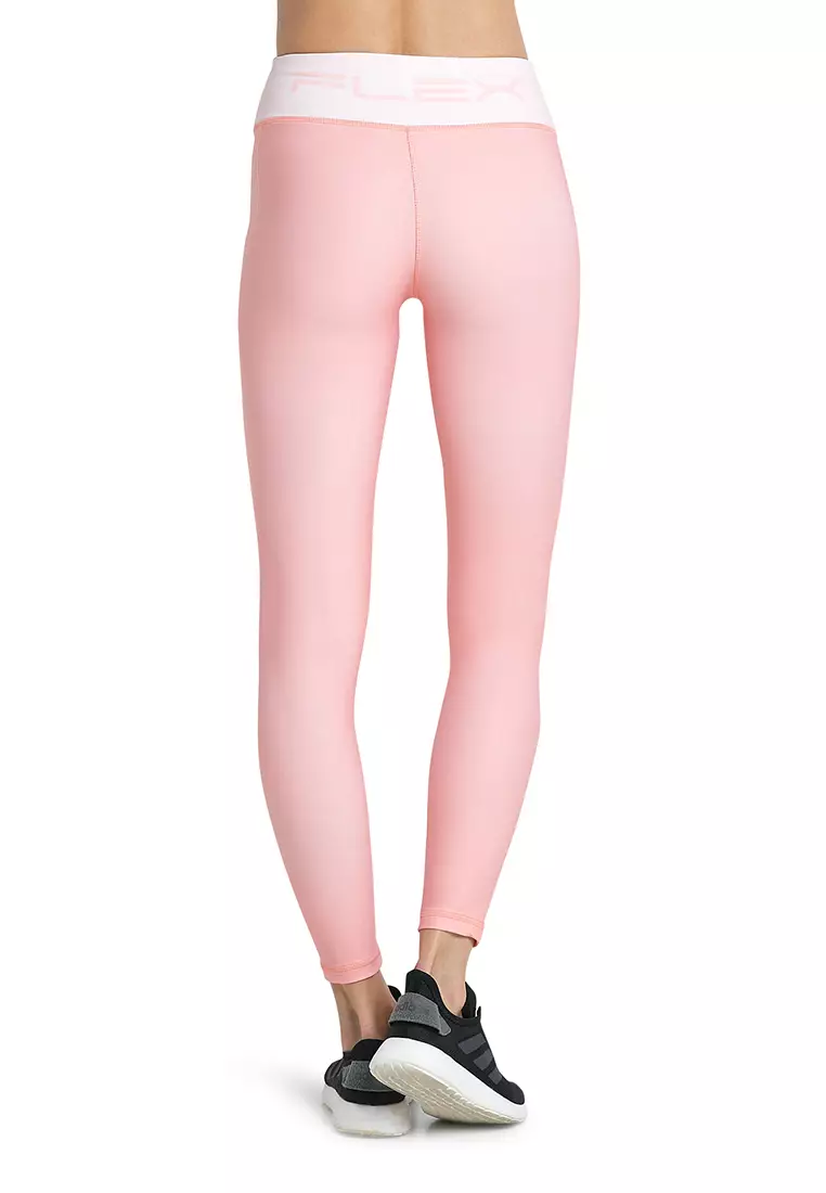 Flexzone Long Legging Women Shine Series Rose