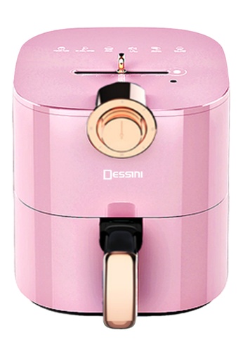 DESSINI 【ORIGINAL】 DESSINI ITALY 4.3L Electric Air Fryer Timer Oven Cooker Non-Stick Fry Roast Grill Bake Machine 0CCA1ES495C57CGS_1