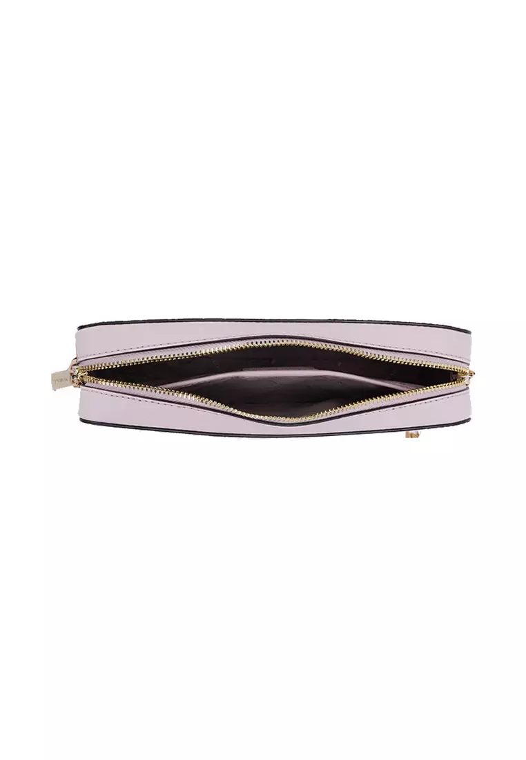 Jet Set Large Saffiano Leather Crossbody Bag In Powder Blush 35T8GTTC9L