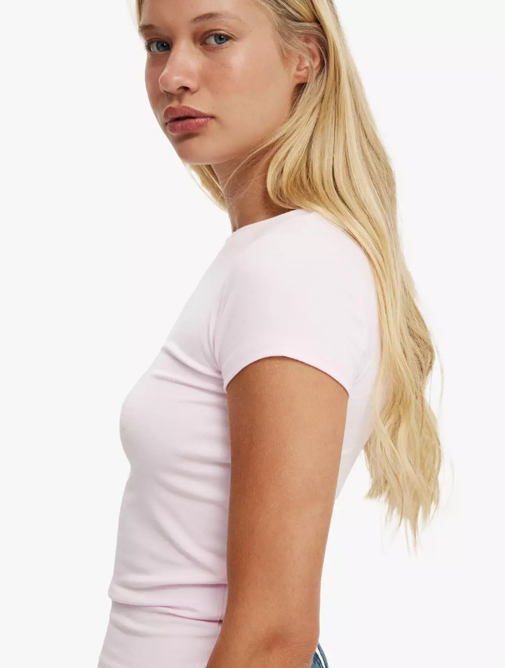 Cotton On - S/S TOPS - Sunday Boat Neck Short Sleeve Top - BABYDOLL