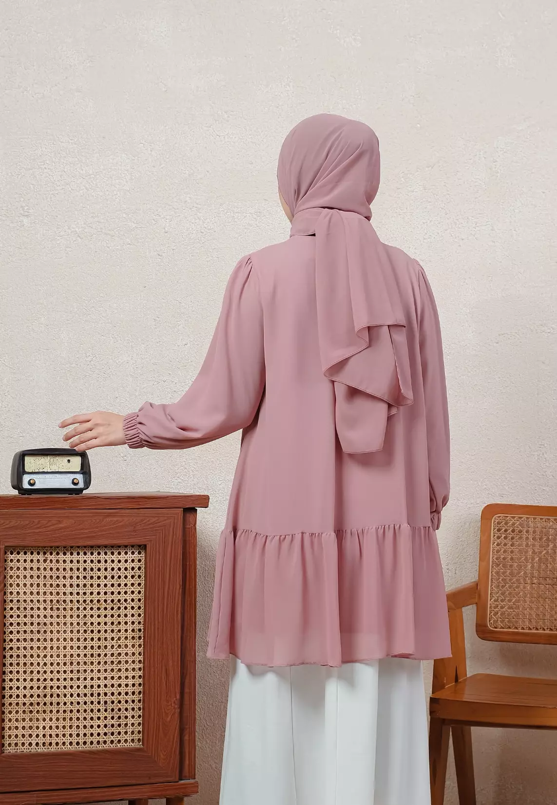 Nicole Blouse - Mauve