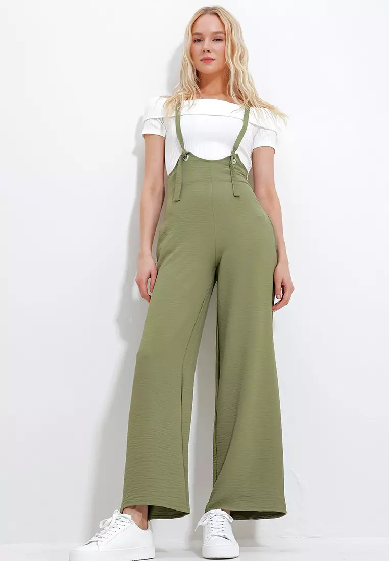 Waist Cut Overalls
