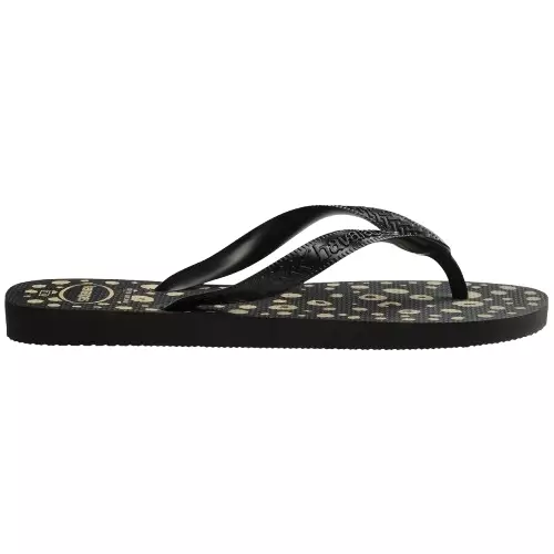 [ONLINE EXCLUSIVE] Havaianas 0090 Top Animals Black - Sandal Wanita