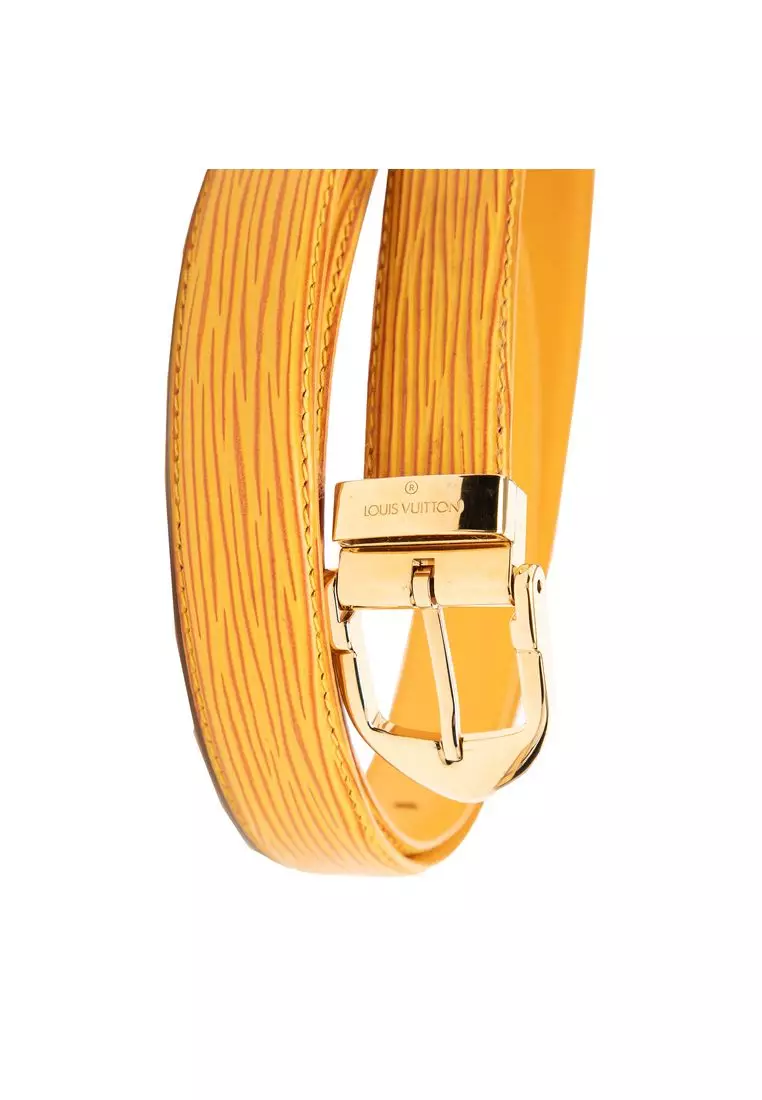 Buy Louis Vuitton Pre-Loved Louis Vuitton Epi Ceinture Belt 2026
