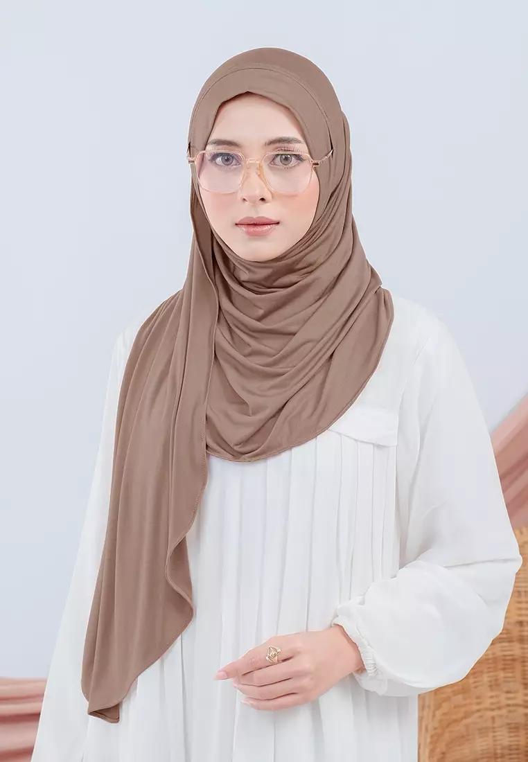 HIJAB INSTAN FAYZA - BROWN