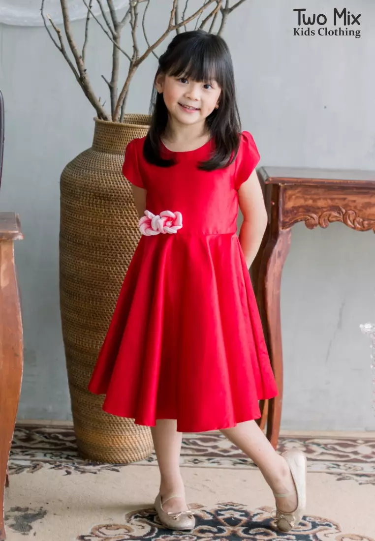 Baju dress anak2 hotsell