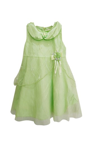 Jual Princessa Flami Dress Anak Green 1354 Original Zalora Indonesia