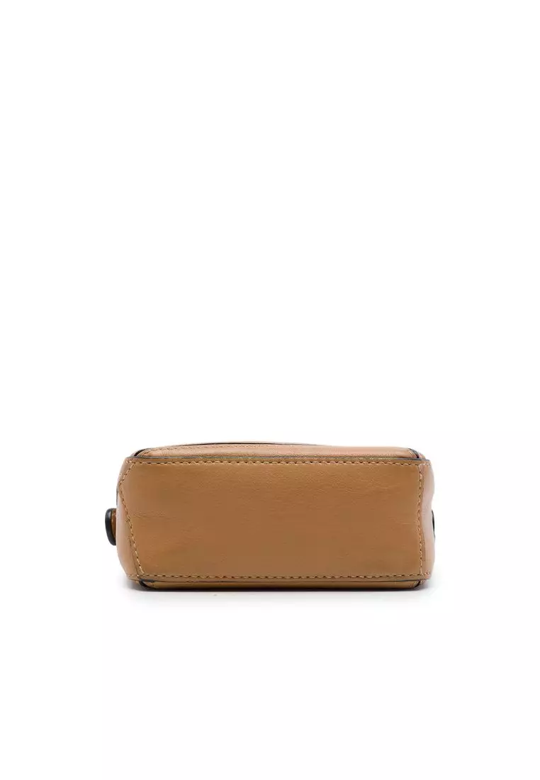 Pre-Loved Loewe Nano Calfskin Puzzle Satchel